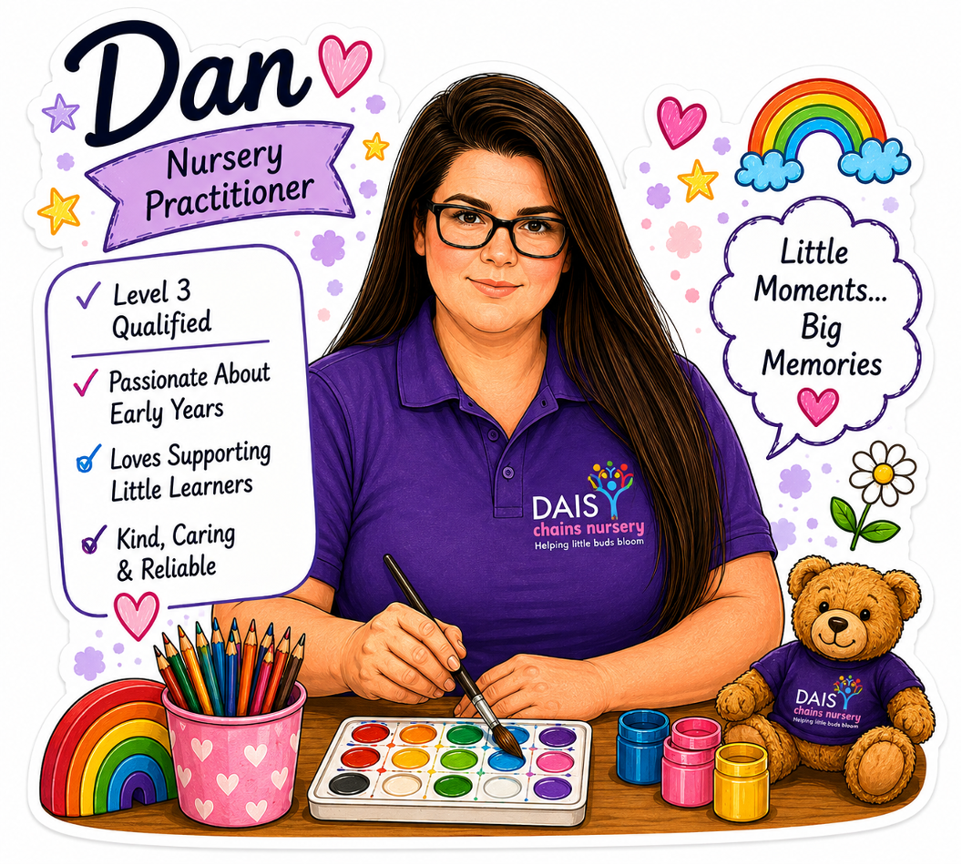 Dan, Nursery Practitioner at Daisy Chains Nursery
